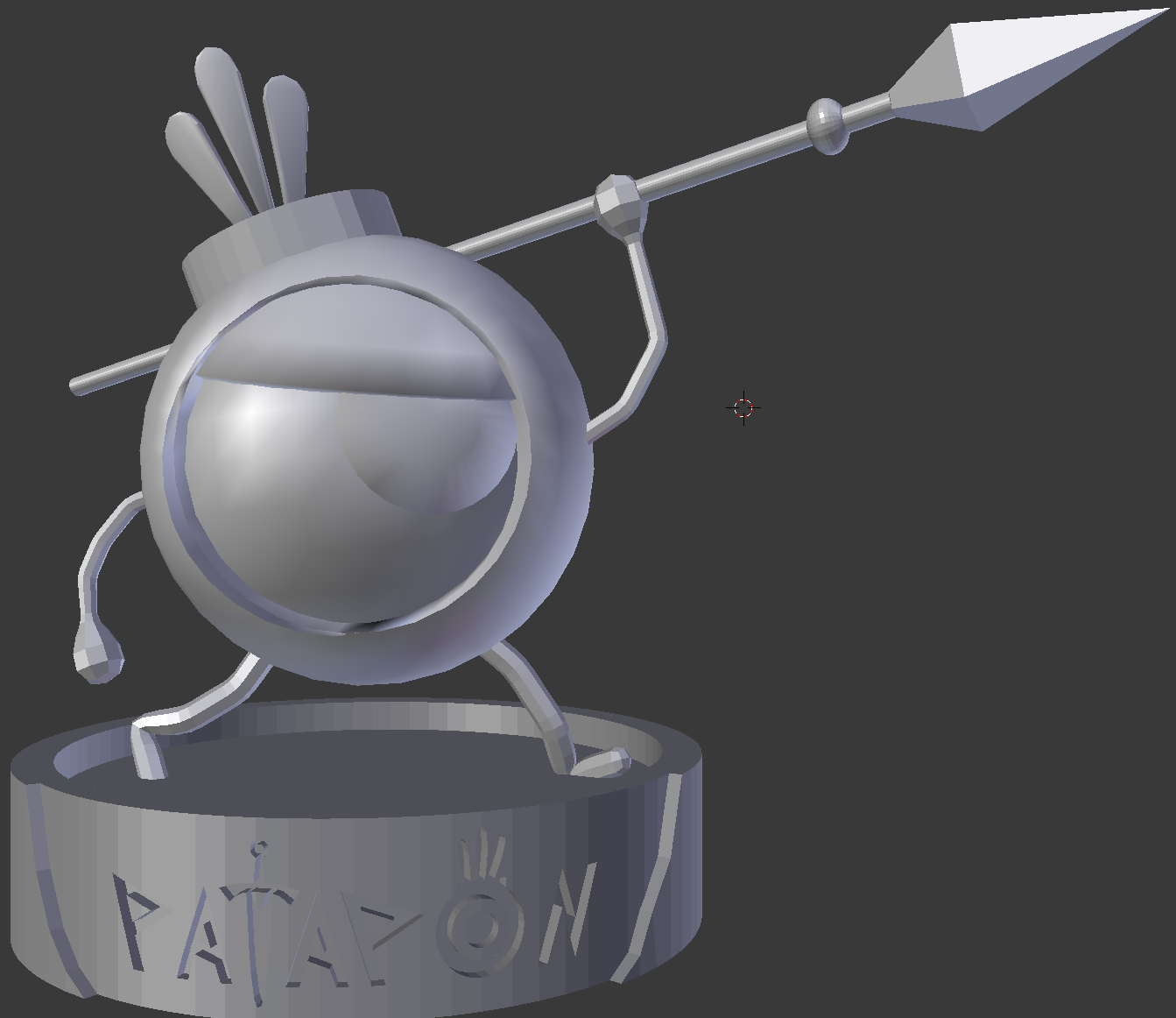 مجسمه شخصیت پاتاپون (Patapon) مدل نیزه دار 2