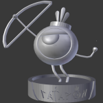 مجسمه شخصیت پاتاپون (Patapon) مدل کمان دار 2